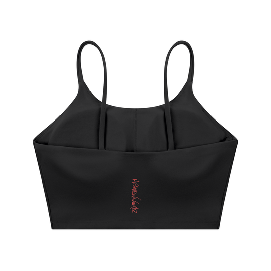 Spaghetti Strap Yoga Sports Bra