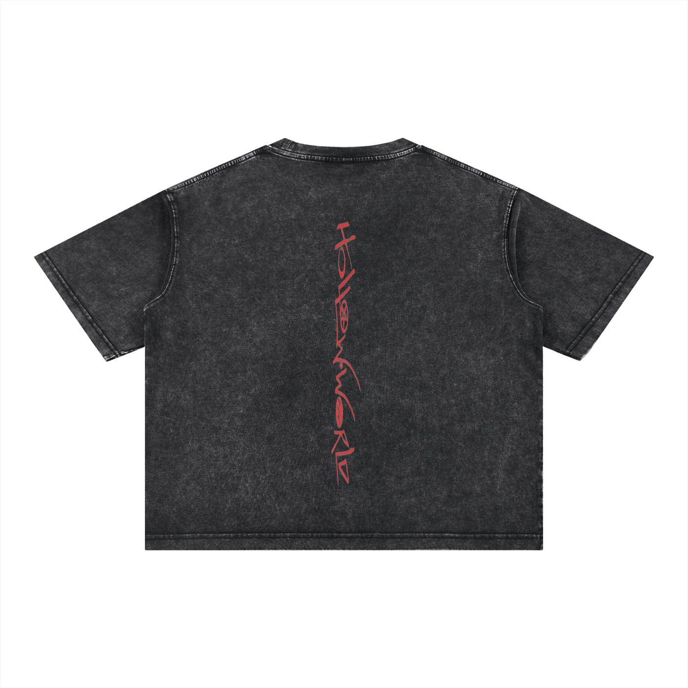 Mineral Wash Boxy Cotton T-Shirt