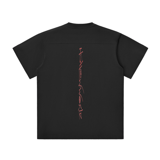 Hollow World Alchemical Cross Unisex Lightweight Oversized T-Shirt