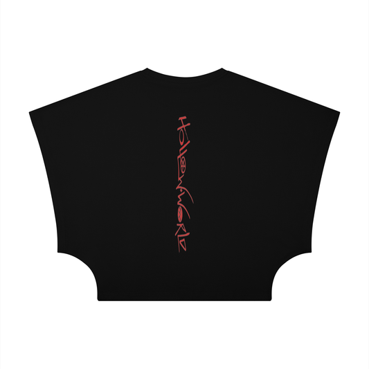 Women's Cropped Dolman T-Shirt