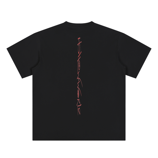 Hollow World Moth Heart Essential Cotton T-Shirt Unisex Fit
