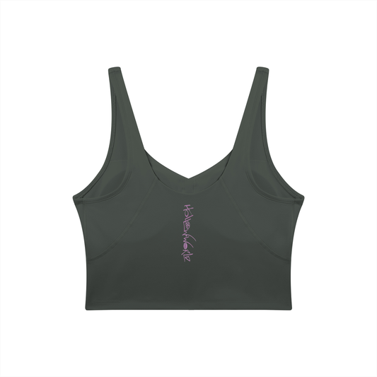 Women's V-Neck Yoga Sports Bra