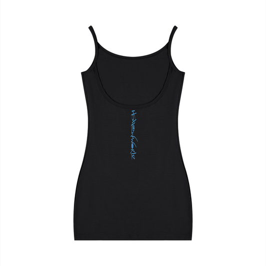 Hollow World Alchemical Cross Women's Solid Tight Sleeveless Dress