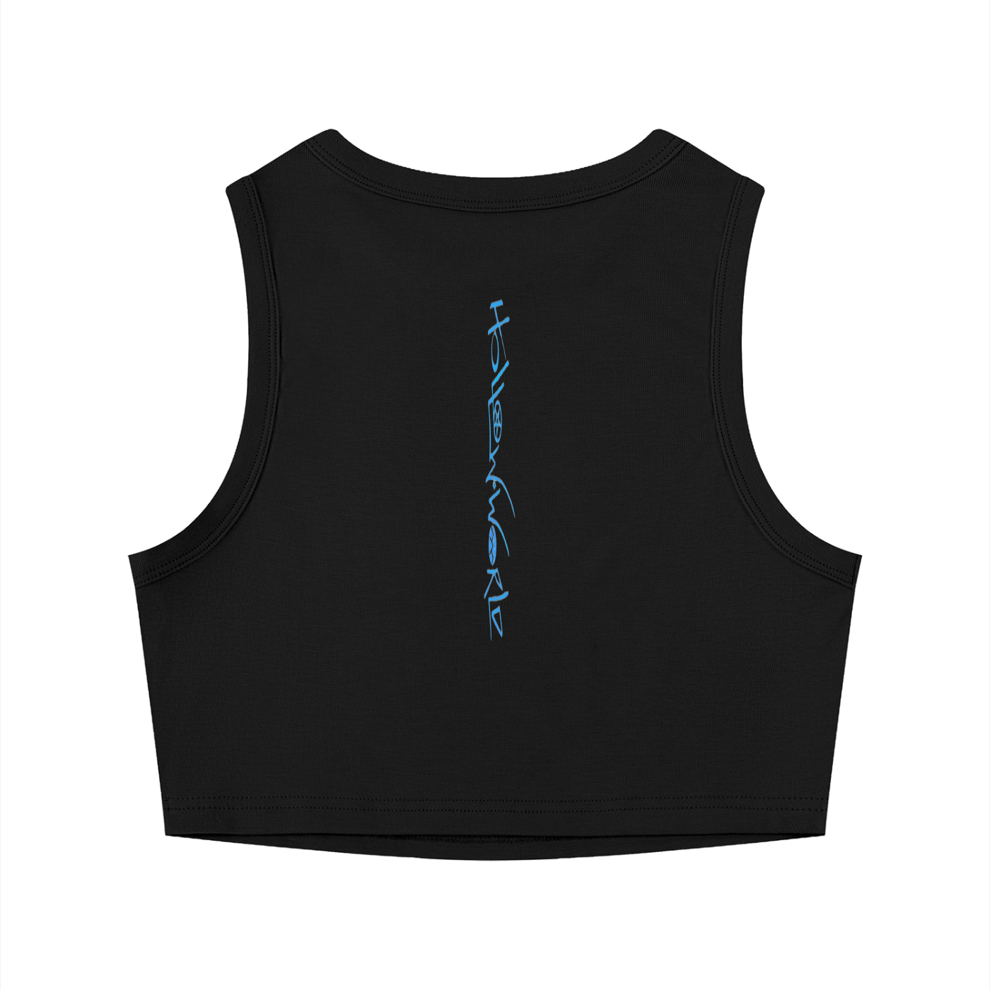 Women's Tight Crewneck Crop Tank Top
