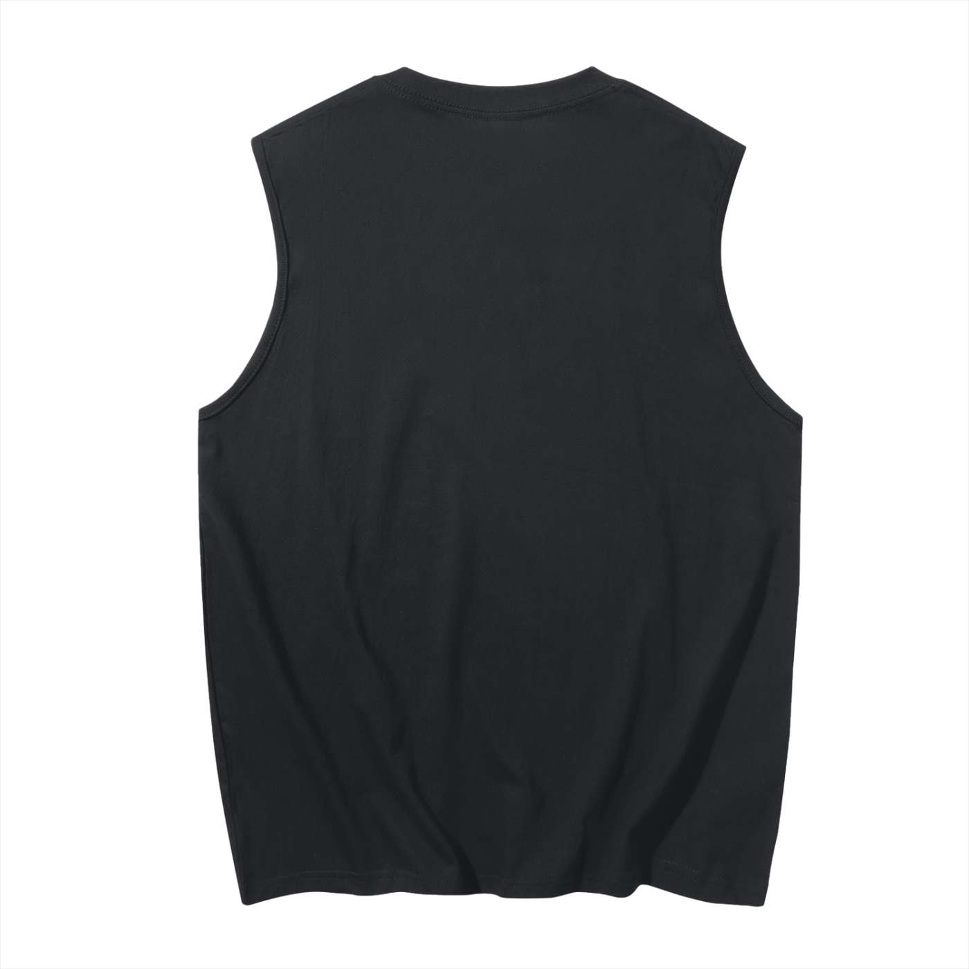 Hollow World Voodoo Heart Men's Sleeveless Cotton Tank Top