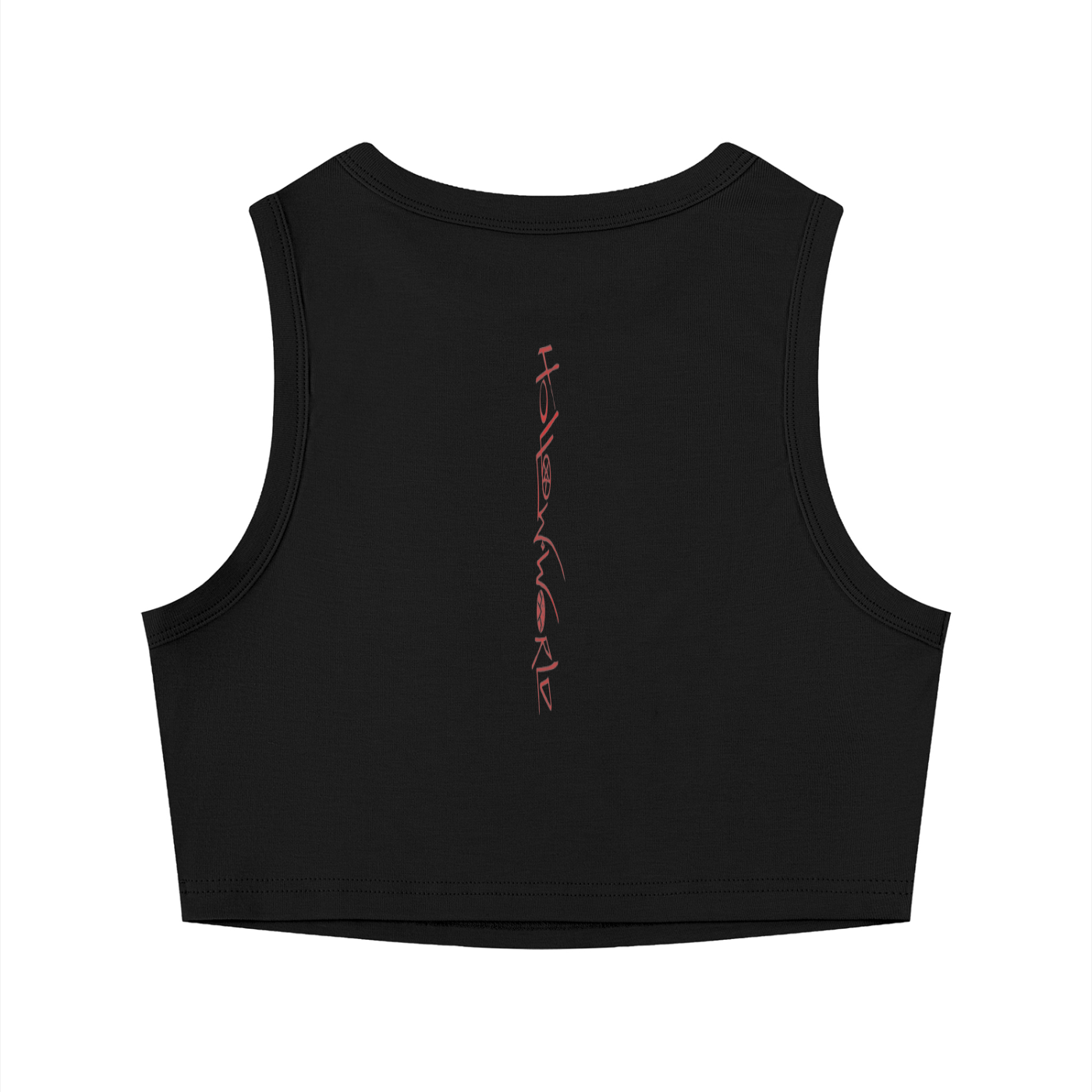 Women's Tight Crewneck Crop Tank Top