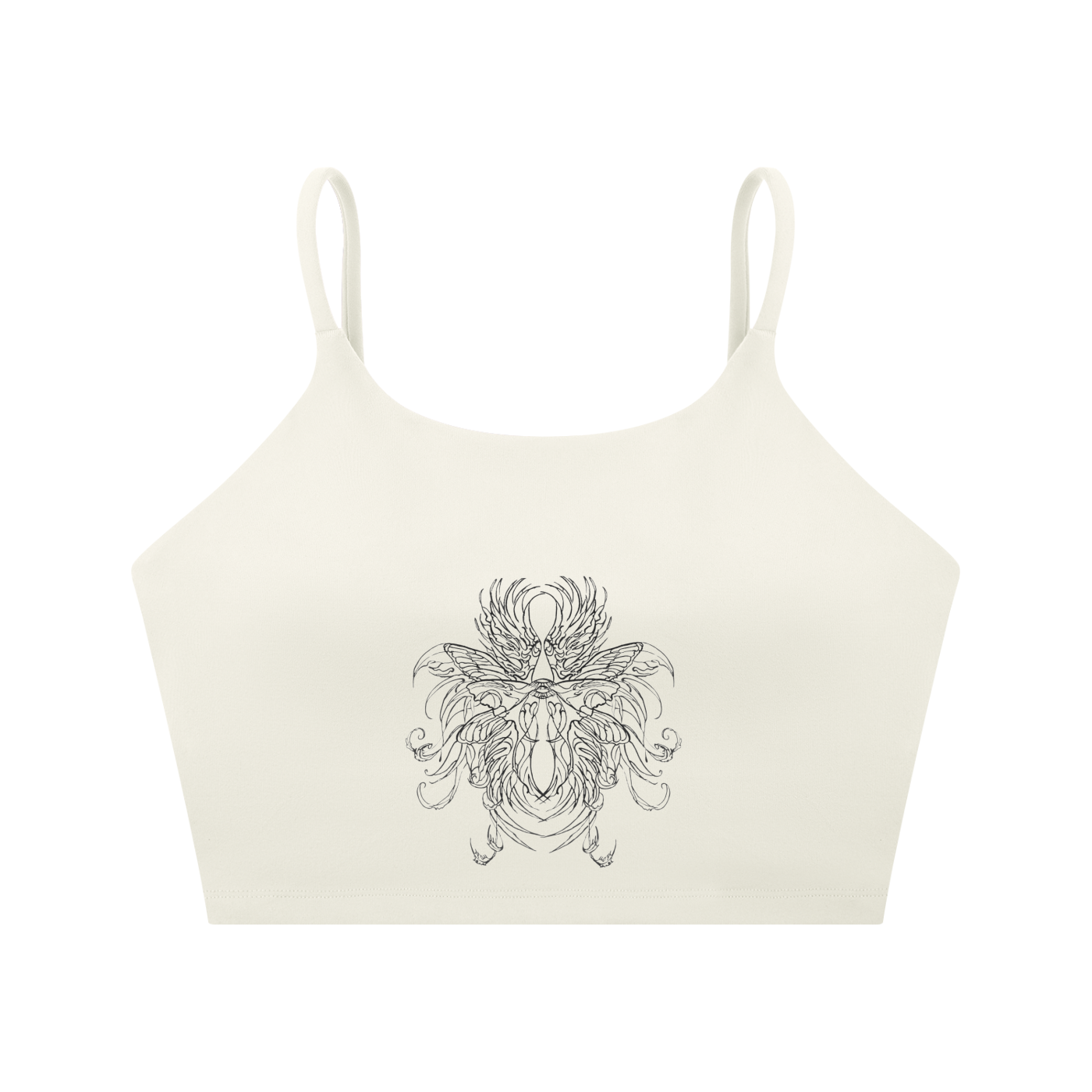 Spaghetti Strap Yoga Sports Bra