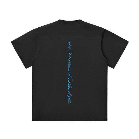 Hollow World Alchemical Cross Unisex Lightweight Oversized T-Shirt