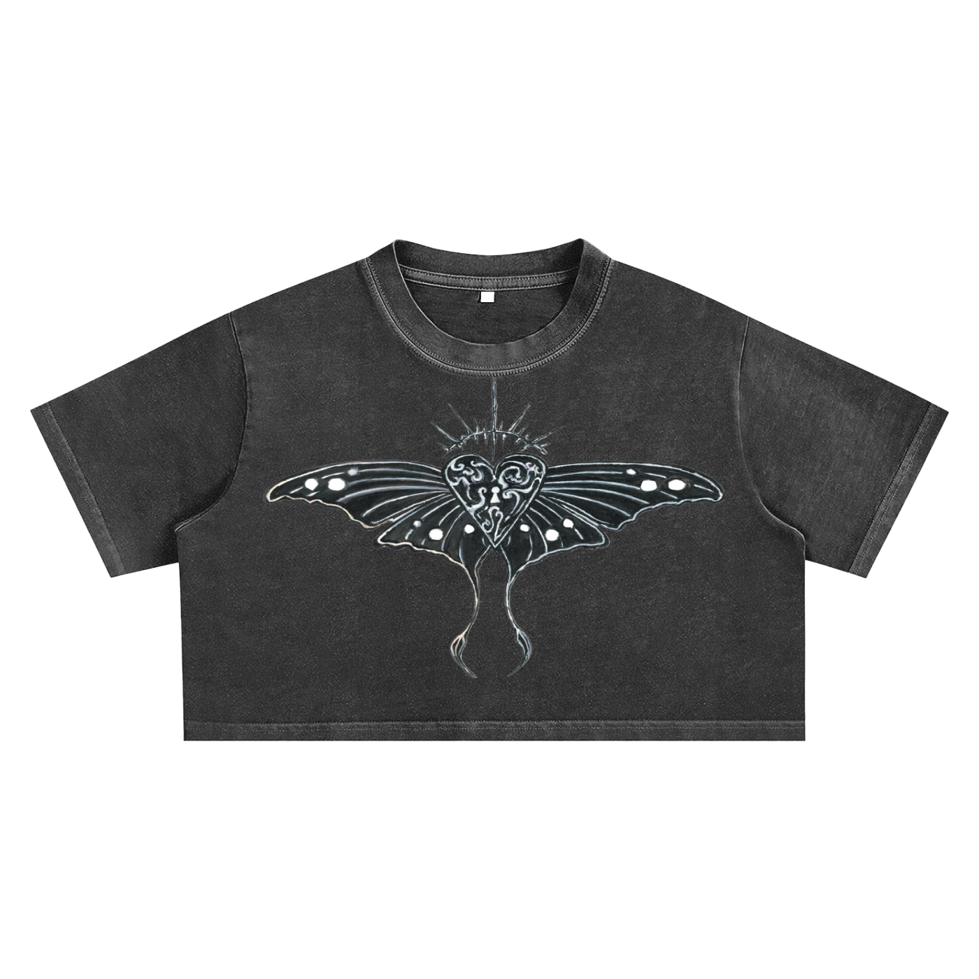 Snow Washed Crop Top