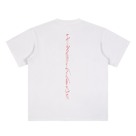 Hollow World Moth Heart Essential Cotton T-Shirt Unisex Fit