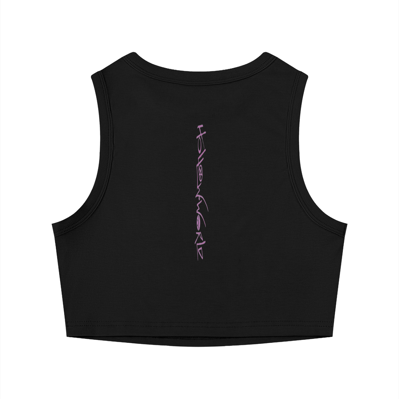 Women's Tight Crewneck Crop Tank Top