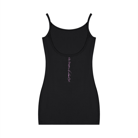 Hollow World Alchemical Cross Women's Solid Tight Sleeveless Dress