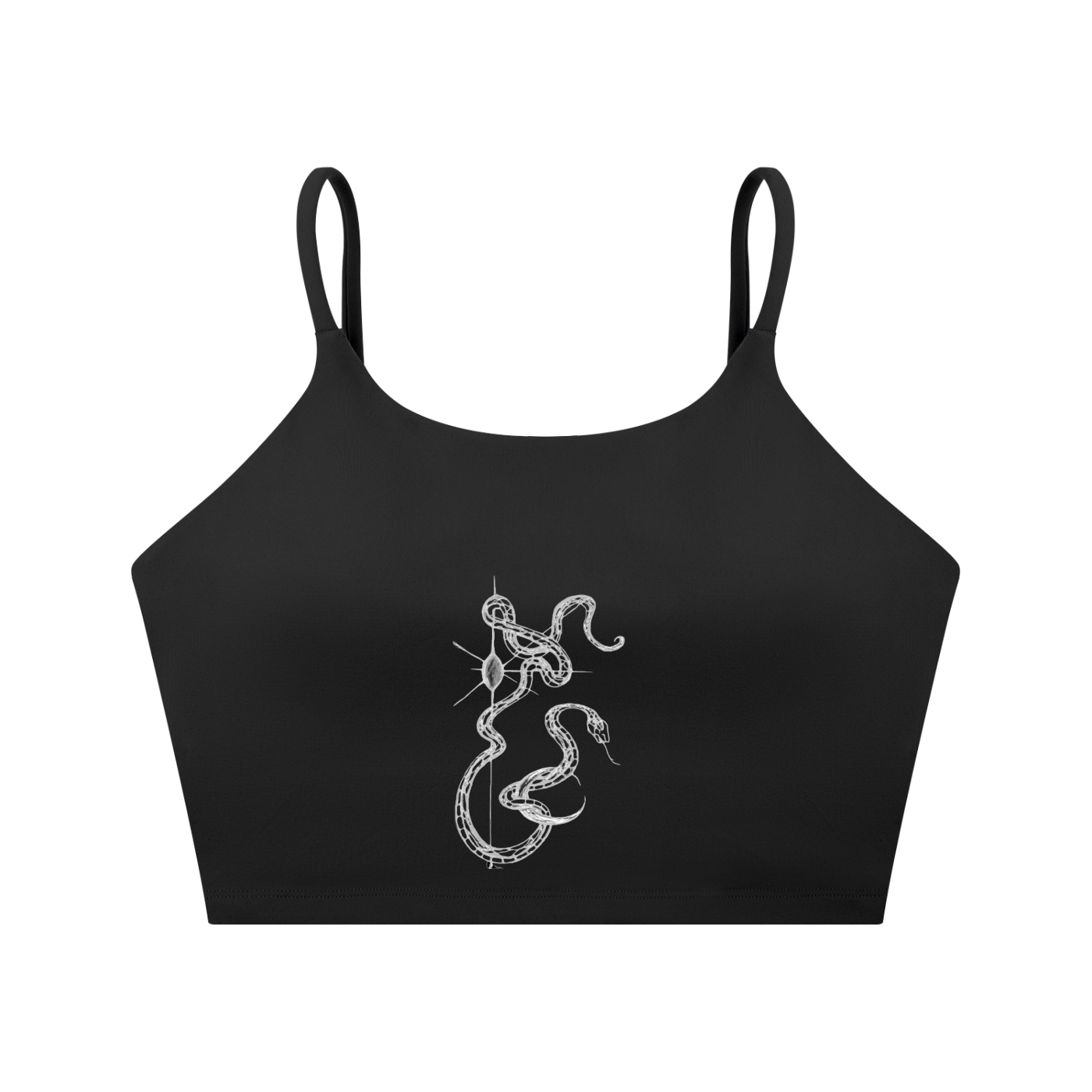 Spaghetti Strap Yoga Sports Bra