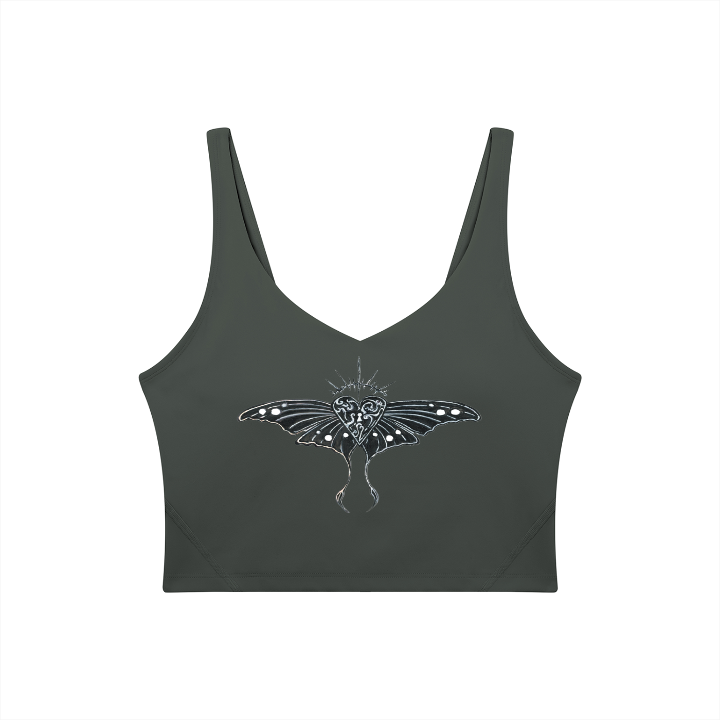 Women's V-Neck Yoga Sports Bra