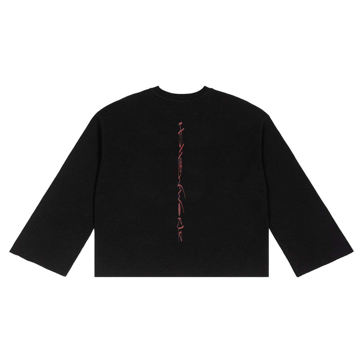 Hollow World Equinox Unisex Waffle Raw Edge T-Shirt