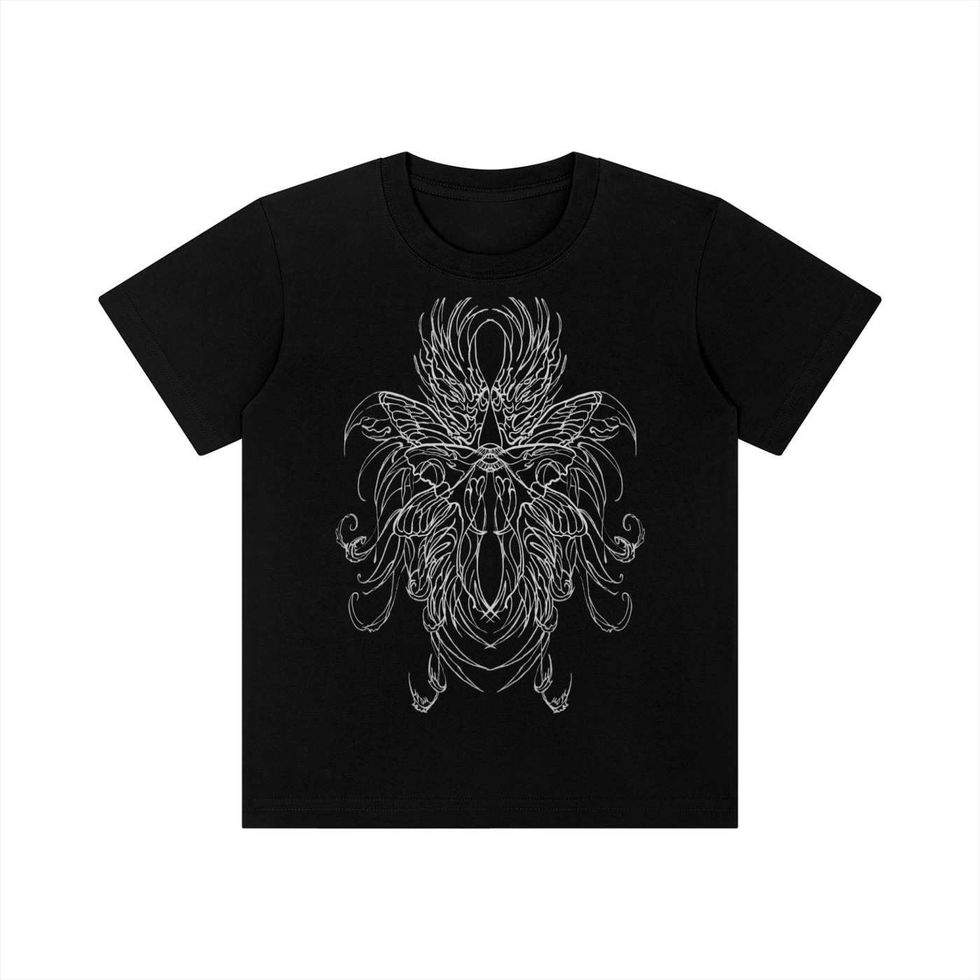 Hollow World Seraphim Kid's Crewneck Short Sleeve T-Shirt