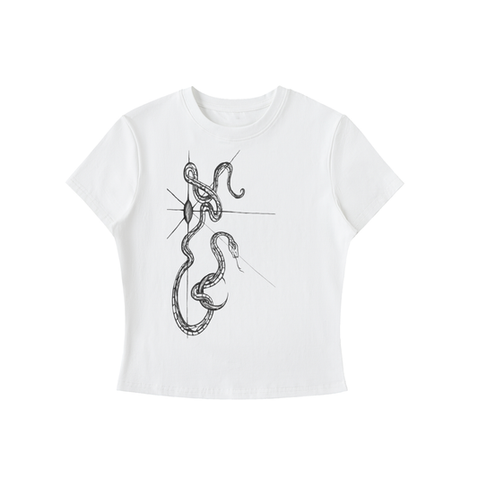 Essential Bodycon Crewneck T-Shirt