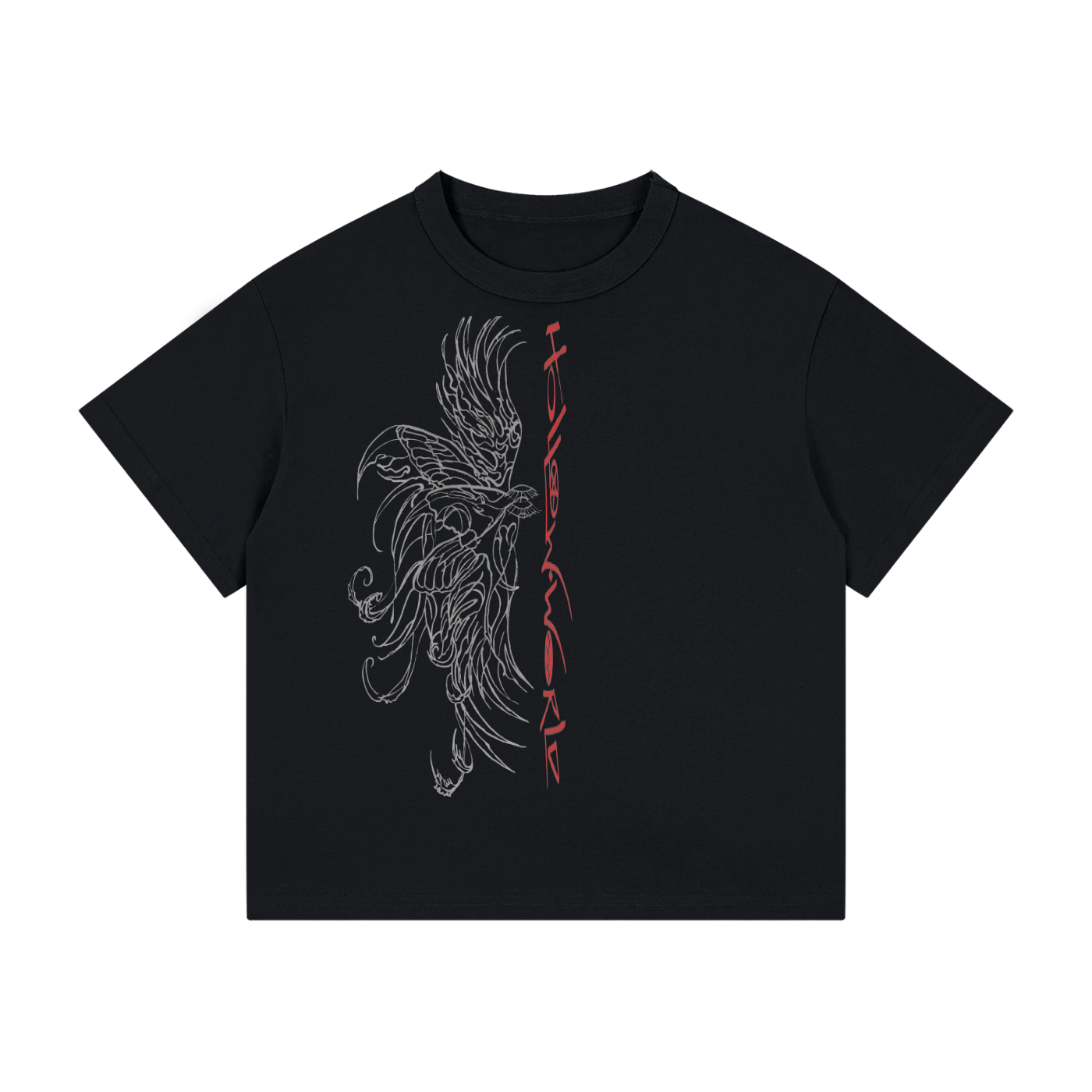 Hollow World Half Seraphim Kid's Loose Fit Drop Shoulder T-Shirt