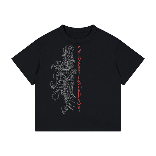 Hollow World Half Seraphim Kid's Loose Fit Drop Shoulder T-Shirt