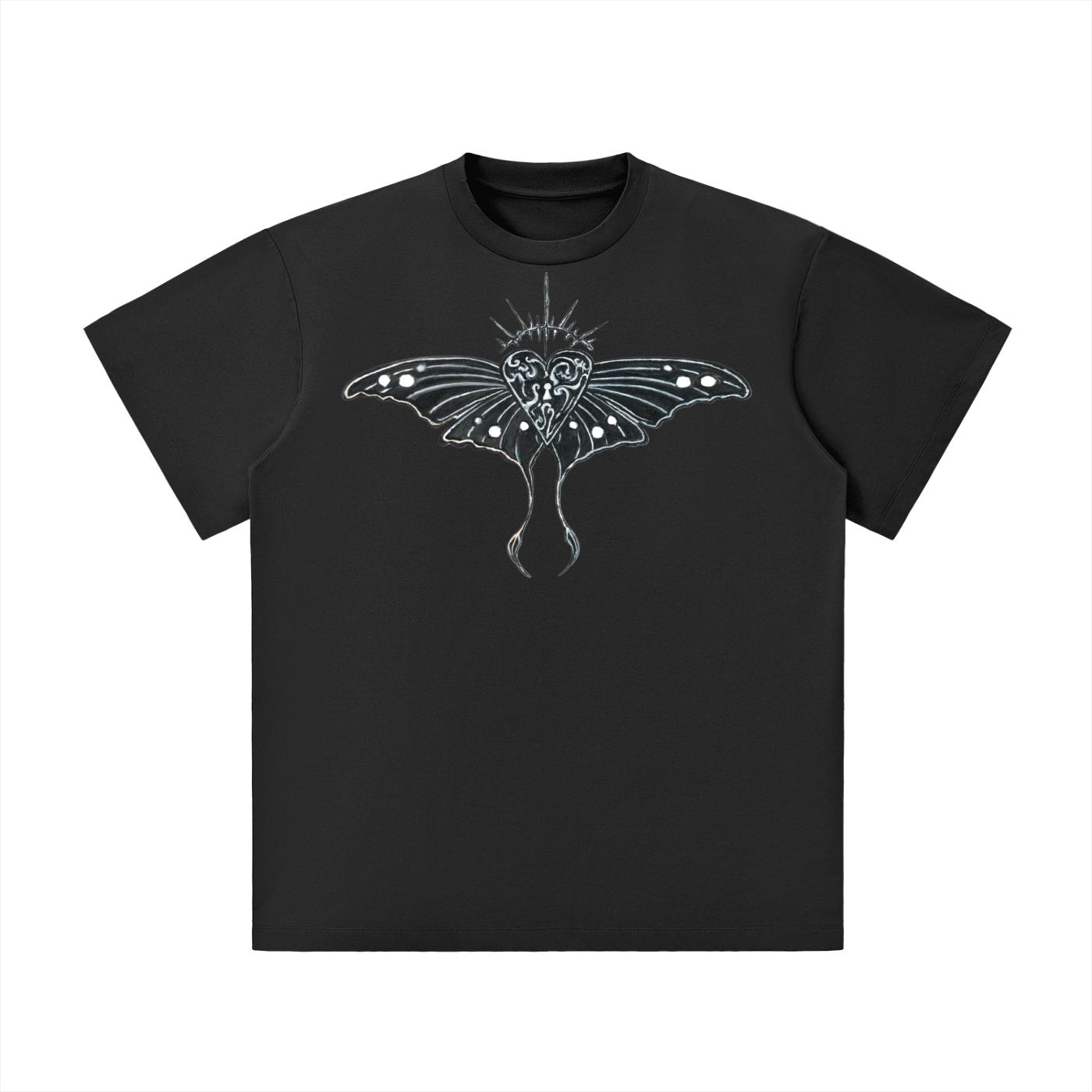 Hollow World Eye of the Heart Unisex Lightweight Oversized T-Shirt