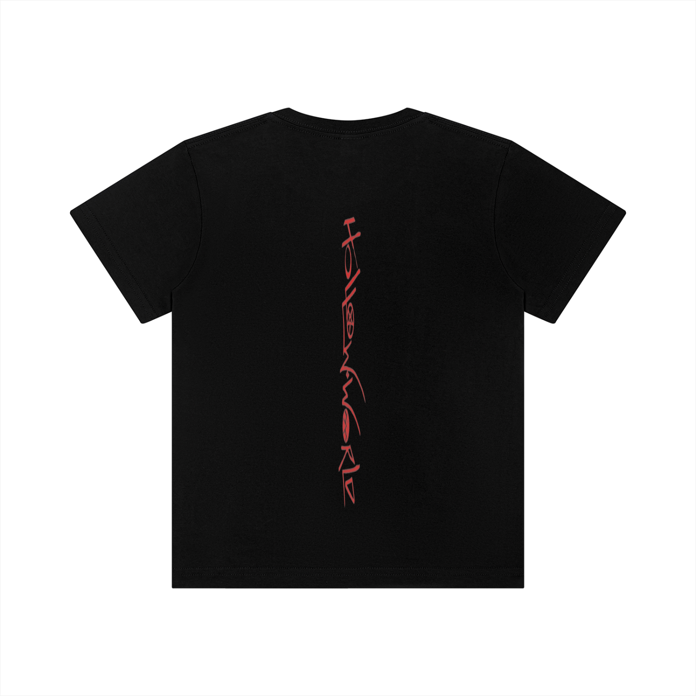 Hollow World Brave Bunny Kid's Crewneck Short Sleeve T-Shirt