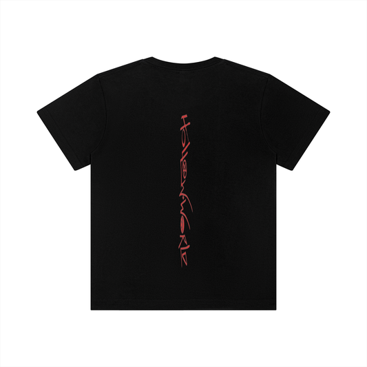 Hollow World Brave Bunny Kid's Crewneck Short Sleeve T-Shirt
