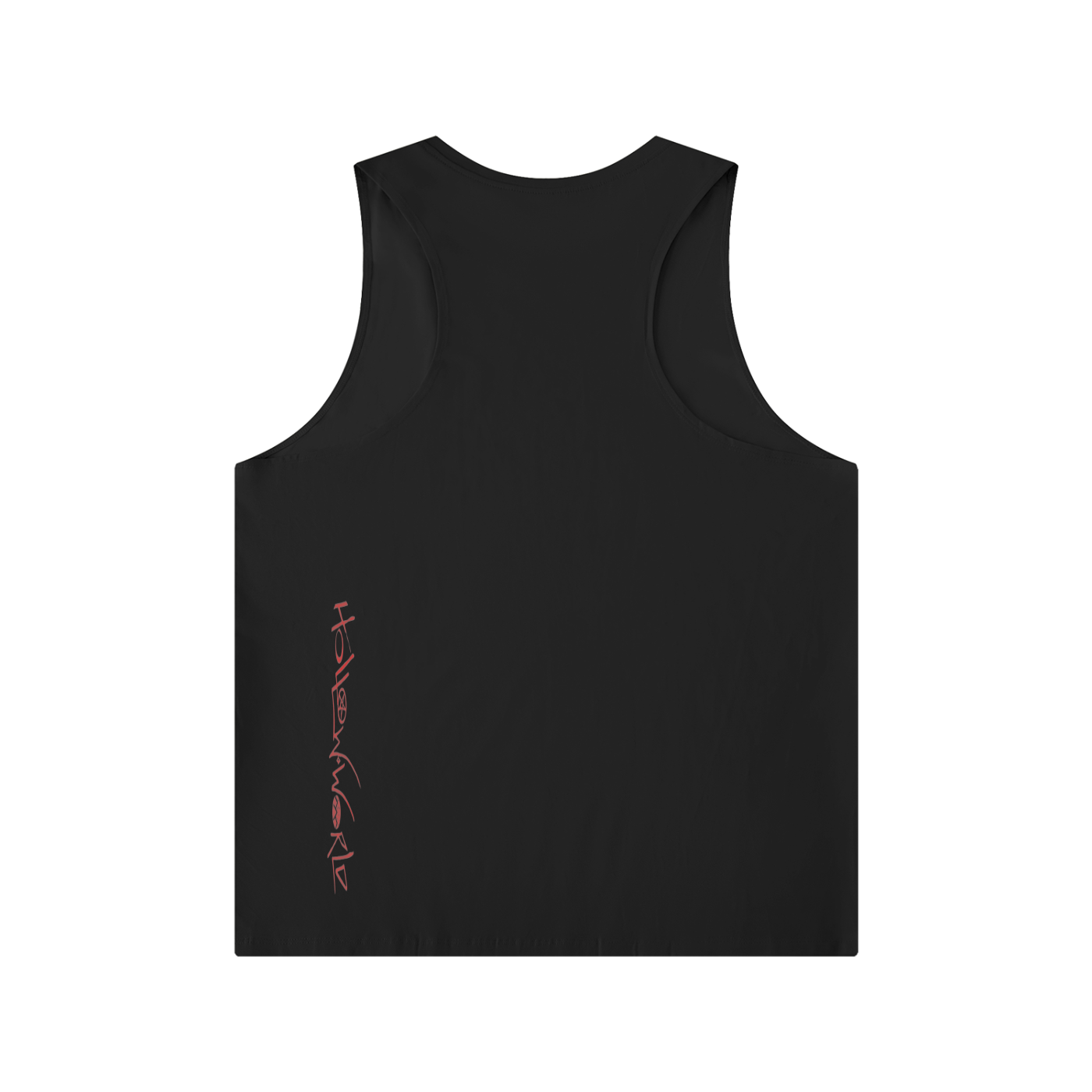 Men's Solid Color Crewneck Tank Top
