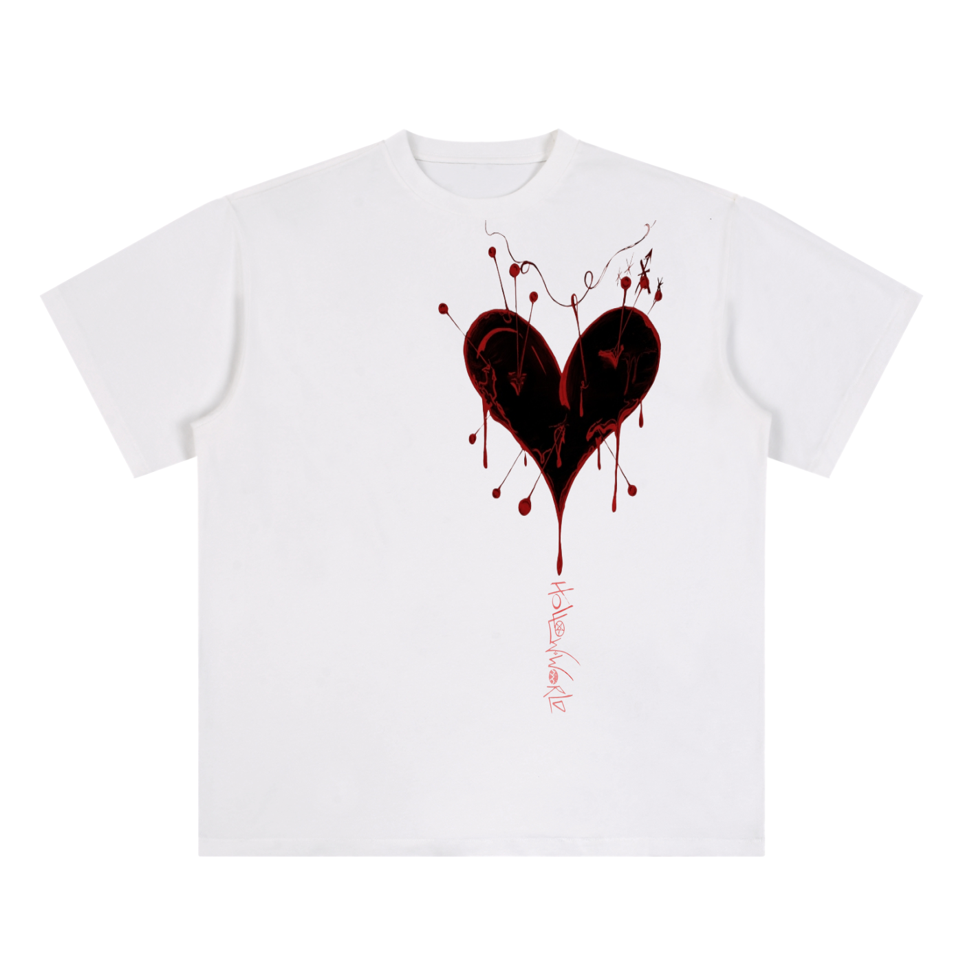 Hollow World Voodoo Heart Essential Cotton T-Shirt