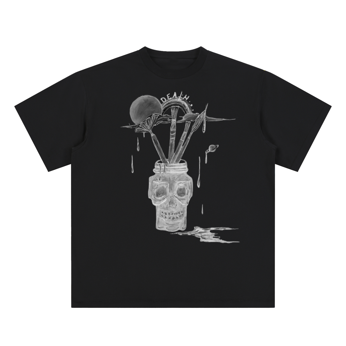Hollow World Death Card Essential Cotton T-Shirt Unisex Fit