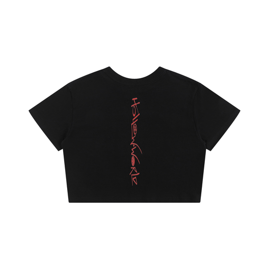 Hollow World Seraphim Baby Tee Seamless T-Shirt - 200 GSM