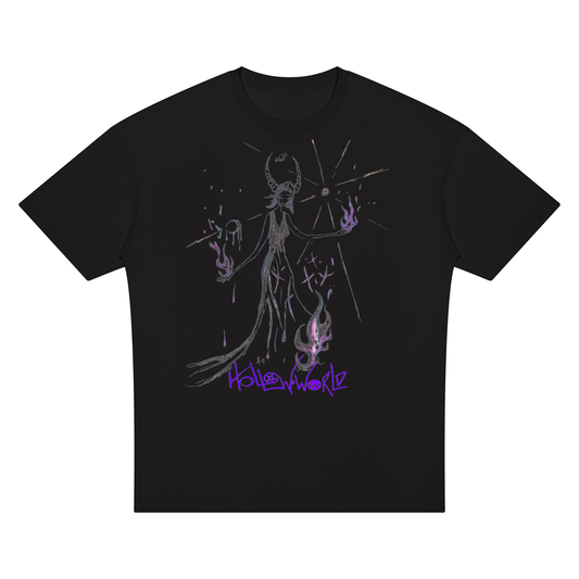 Hollow World Malleus Maleficarum Unisex Oversized Drop Shoulder T-Shirt