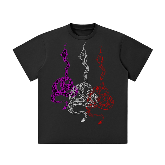 Priestess Snake Unisex Lightweight Oversized T-Shirt