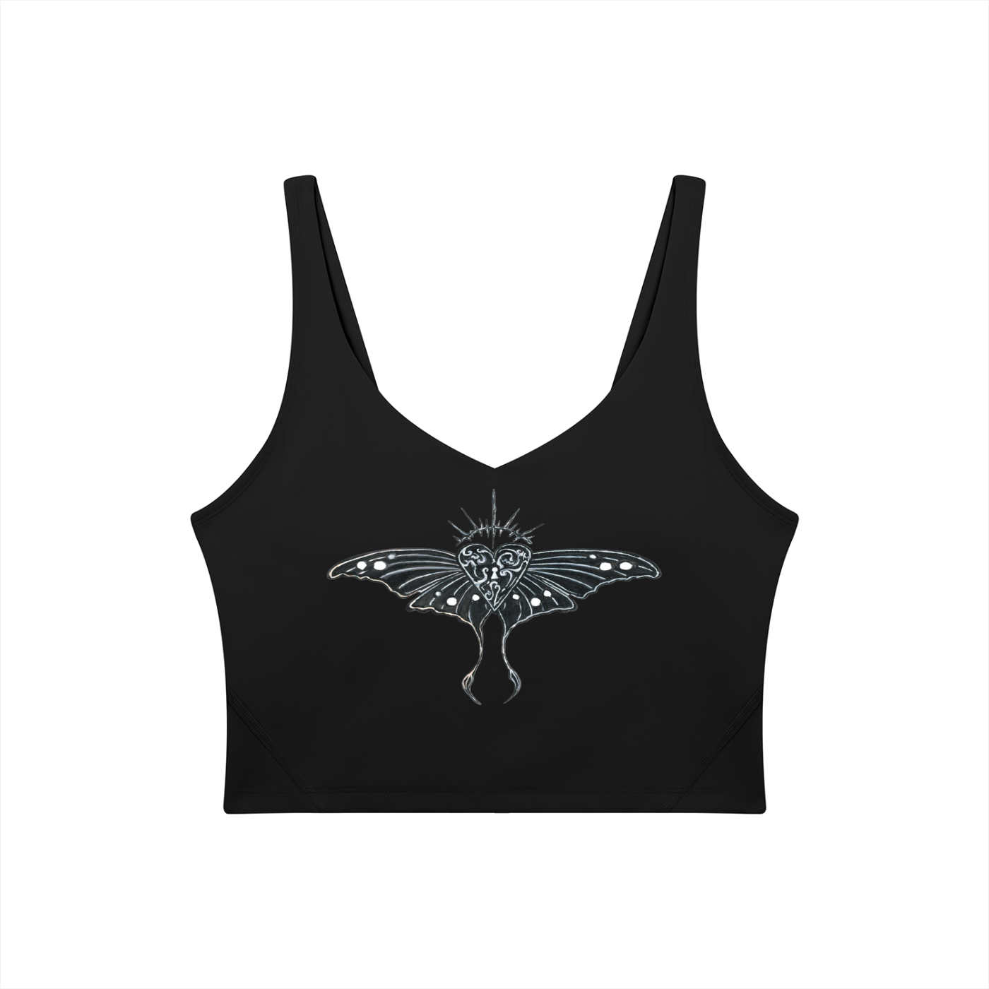 Women's V-Neck Yoga Sports Bra
