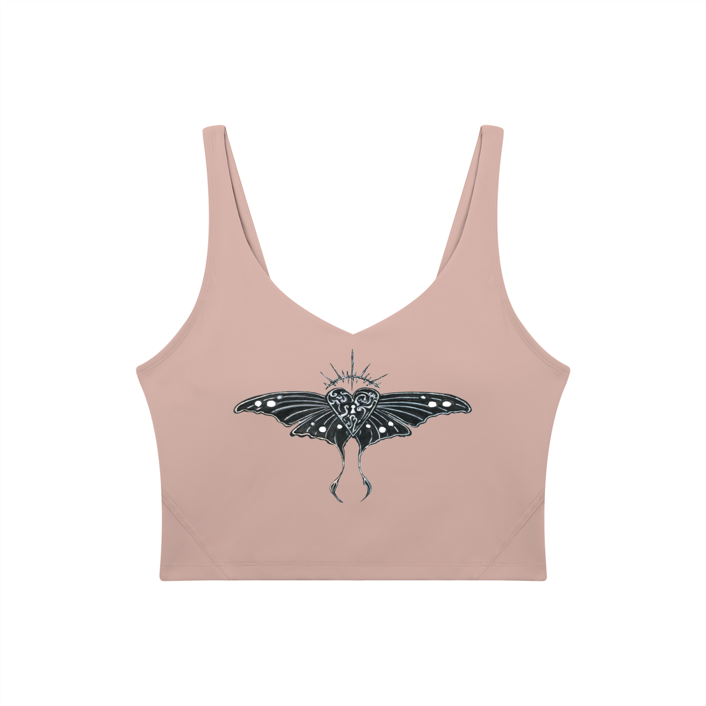 Women's V-Neck Yoga Sports Bra