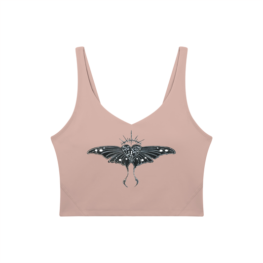 Women's V-Neck Yoga Sports Bra